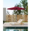 9FT Outdoor Patio Umbrella, Market Umbrella with Push Button Tilt and Crank, 8 Sturdy Ribs UV Protection - 4 of 4