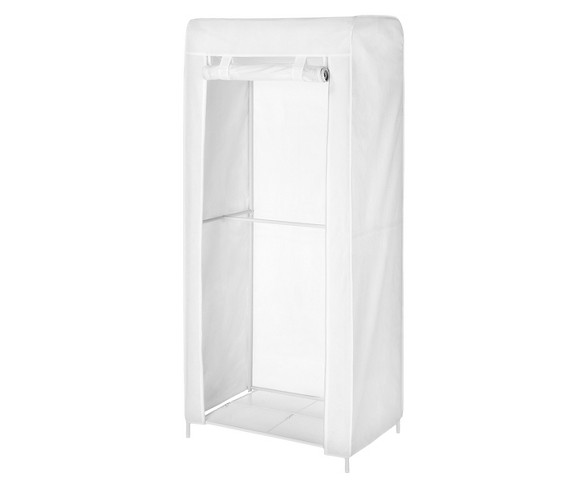 Metal Mesh Wardrobe with cover - White - Room Essentials&#153;