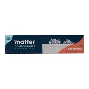 Matter Compostable Gallon Bags - 20ct - 1 of 4