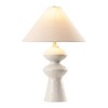 Keira 24.5" Table Lamp - TBL4590 - White/Oatmeal - Safavieh - 2 of 4