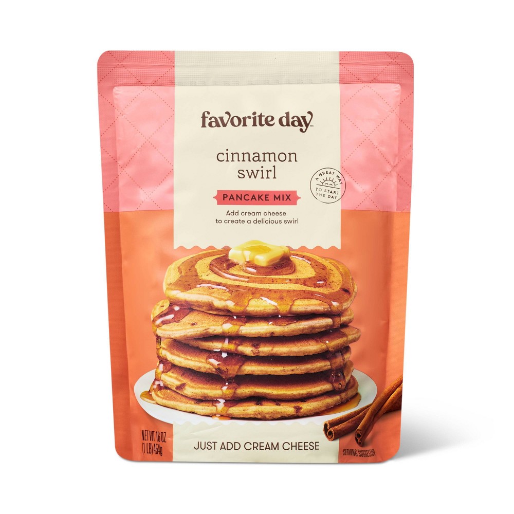 Cinnamon Roll Pancake and Waffle Mix - 16oz - Favorite Day