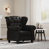 NicBex Accent Chair Adjustable Single Sofa Chair Modern  Armchair with Sturdy Wood Legs for Bedroom, Living Room - 2 of 4