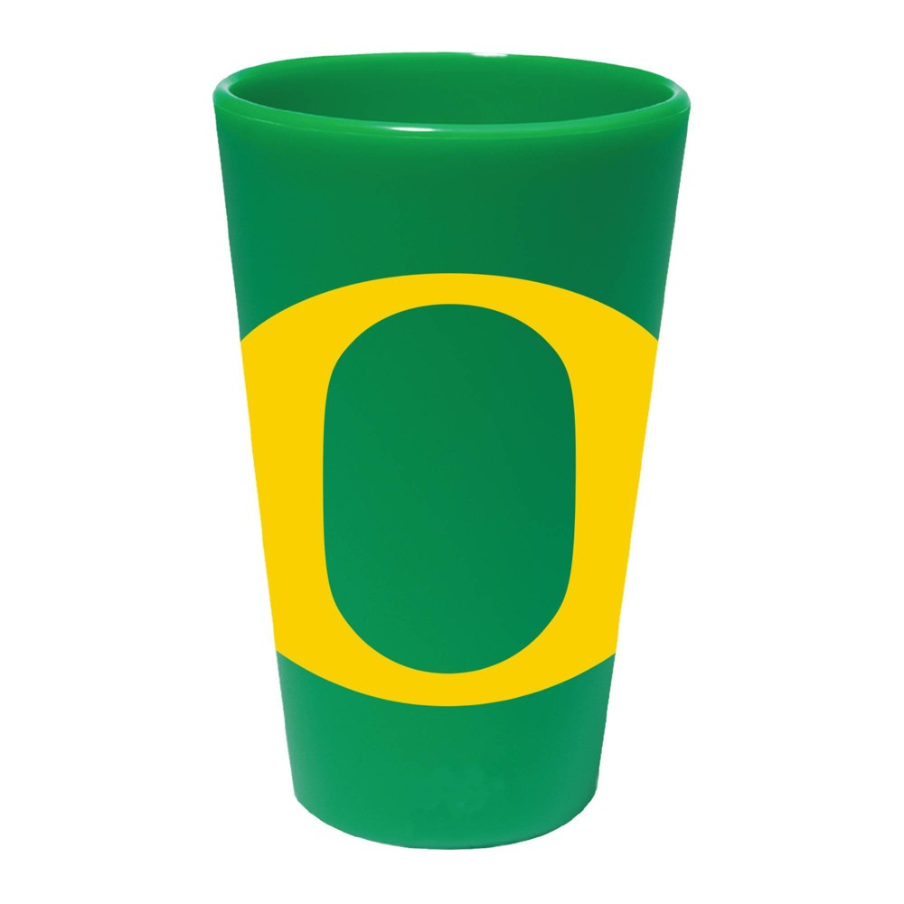 Photos - Glass NCAA Oregon Ducks Silicone Pint  - 16oz