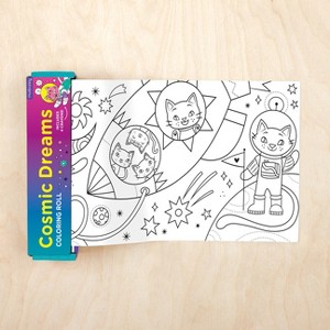 Cosmic Dreams Mini Coloring Roll - by  Mudpuppy (Paperback) - 1 of 1