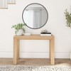 Plank+Beam 46" Modern Solid Wood Console Table, Narrow Entryway Table, Behind The Couch - 2 of 4