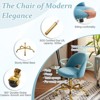 Karl Home | 23 inch Task Chair Office Desk Chair Make Up Chair With Wheels - 4 of 4