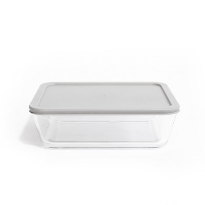 Dura Culina® 11-Cup Size Rectangular Glass Food Container