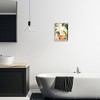 Stupell Industries Tropical Plants & Bathtub, 11" x 14" - 2 of 4