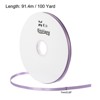 Unique Bargains Double Face Solid Wrapping Decoration Roll Satin Ribbon - 2 of 3