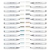 KINGART PRO Double-Ended Alcohol Markers, 24 Gray Tone Colors - 3 of 4