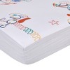 NoJo Disney Toy Story Green, Red, Blue and White "To Infinity and Beyond" Color Crazy Nursery Photo Op Fitted Crib Sheet - 2 of 4