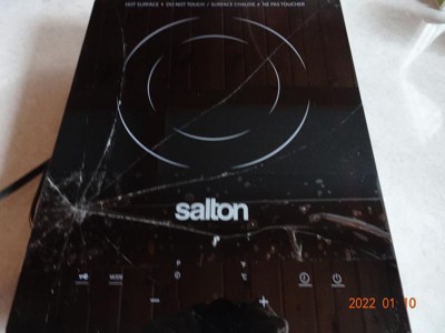 Salton Portable Cooktop Single - Black : Target