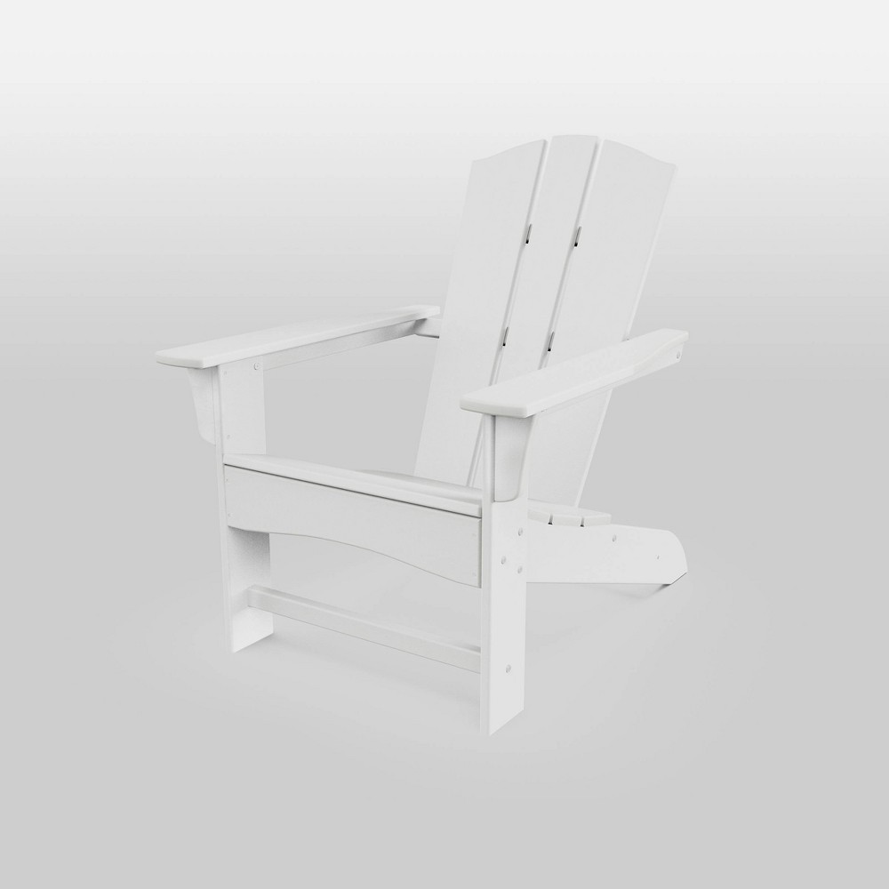 Photos - Garden Furniture POLYWOOD Adirondack Outdoor Patio Chair, White - Threshold™