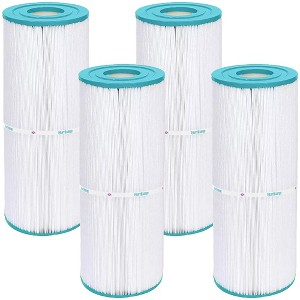 Hurricane 4 Pack HF5625-01 Advanced Pool and Spa Filter Cartridge Replacement for PJ25-IN/-4, Unicel C-5625, Filbur FC-1425, CFR 25 - 1 of 4