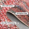 Area Rugs for Living Room Large Soft Washable Rug Cottage Rustic Braided Print Floor Cover Non Slip Non Shedding Stain - 4 of 4