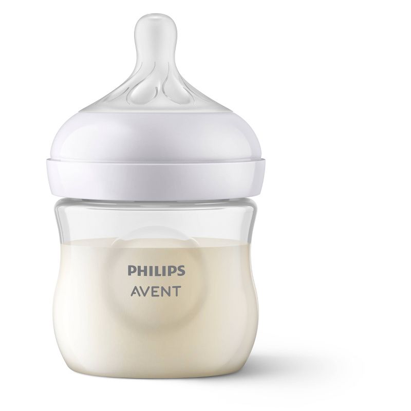 Philips Avent Natural Baby Bottle with Natural Response Nipple - Clear - 4oz, 6 of 12