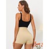 Allegra K Women's Butt Lifter High Waisted Control Panties with Hooks Closure 3 Packs - 2 of 4