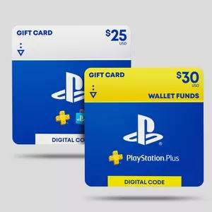 PlayStation Plus $30 Wallet Funds [Digital] 