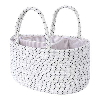 Unique Bargains Woven Handcrafted Odorless Cotton Rope Storage Basket