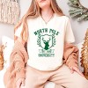 Simply Sage Market North Pole University Reindeer Short Sleeve Tee - 2 of 4