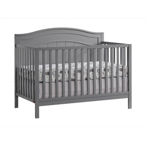 Grey crib 4 in 1 best sale