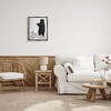 Stupell Industries Bear Feet Remove Shoes Cabin Entrance Sign Black Floater Framed Canvas Wall Art - 2 of 4