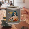 Wonder Woman Vintage Icon Ceramic Coffee Mug, Novelty Gift Mugs for Coffee, Tea and Hot Drinks, 11oz, White - 4 of 4