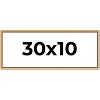 PosterPalooza | Panoramic Classic Modern Gold Frame - UV Acrylic, Foam Board Backing, Hanging Hardware - 2 of 4