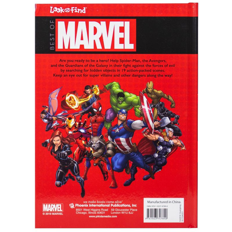 Best of Marvel Spider-Man, Avengers - Look And Find Book (Hardcover), 4 of 5