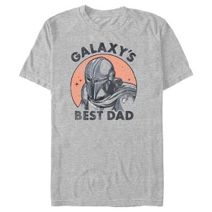 Men's Star Wars: The Mandalorian Din Djarin Galaxy's Best Bounty Hunter T-Shirt - 1 of 4