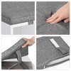 Shoe Rack For Entrance,Shoe Bnch Entryway Seat with Storage,Shoe Storage Organizer Closet With Adjustable Shelves - 4 of 4