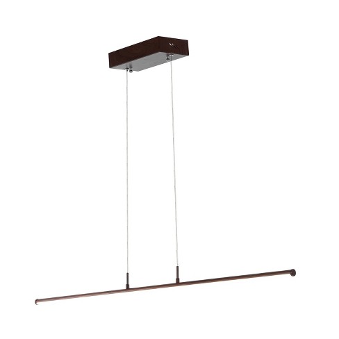 39.5" JONATHAN Y Conley LED Metal Linear Pendant: ETL Listed, 1700 Lumens, 3000K - image 1 of 4