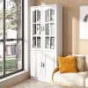 FUFU&GAGA Multifunctional Tempered Glass Cabinet Modular Storage Cabinet Closet Bookshelf - 2 of 4