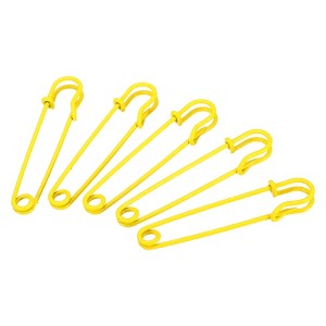Unique Bargains Metal DIY Blankets Crafts Brooch Making Home Sewing Large Safety Pins 15 Pcs - 1 of 4