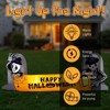 Angel Sar 9.6FT Halloween Inflatable Skeleton Tombstone Banner with LED Lights, Blow Up Yard Decoration for Outdoor Garden, Lawn, Party - 4 of 4