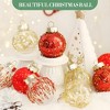 25 Pieces Christmas Ball Ornaments, 2.36 Inch Christmas Tree Ornaments, Shatterproof Christmas Tree Decoration Balls for Christmas Trees, Parties - 3 of 4