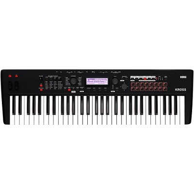  Korg KROSS 2 61-Key Synthesizer Workstation Black 