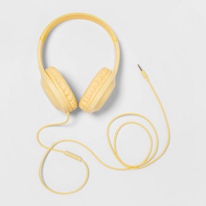 Wired On-Ear Headphones - heyday™ Mist Yellow - 1 of 3