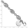 Black Bow Jewelry 8mm Polished Stainless Steel Caged Bead Bracelet, 7.5 to 8 Inch - 4 of 4