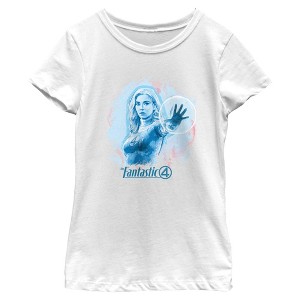 Girls The Fantastic Four: First Steps Invisible Woman Portrait T Shirt - 1 of 4