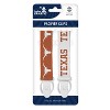 BabyFanatic Officially Licensed Unisex Pacifier Clip 2-Pack - NCAA Texas Longhorns - Officially Licensed Baby Apparel - 3 of 3