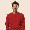 Dalix Lightning (Glow in the Dark) Embroidered Crewneck Fleece Sweatshirt Pullover Mens - 3 of 4