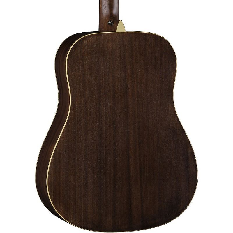 Luna Art Vintage Dread Solid Top Distressed Acoustic Guitar Distressed Vintage Brownburst, 2 of 6