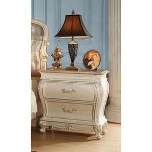 NicBex Nightstand with Drawers,Side Table with Metal Handles and Elegant Finish,Modern Bedside Table for Bedroom,Living Room - 1 of 4