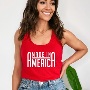 Simply Sage Market Made In America Rounded Racerback Tank - 1 of 3