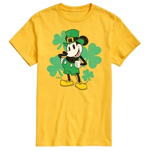 Men's - Disney - Leprechaun Mickey Short Sleeve Graphic T-Shirt - 1 of 4