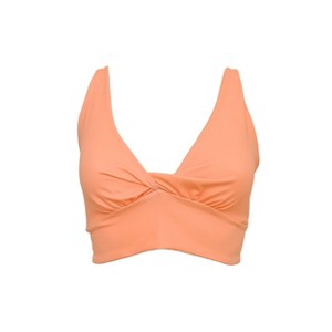 Ada Organic Cotton Twist Around Sports Bra- LEZAT - 1 of 4