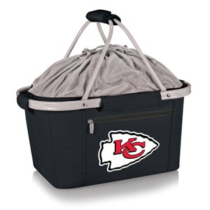 Picnic Time NFL Team Metro Basket Collapsible Tote Black - 19.53qt - 1 of 4
