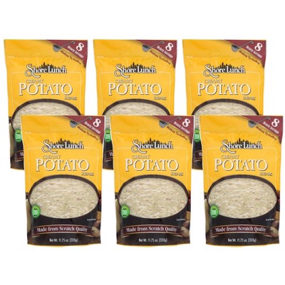 Shore Lunch Creamy Potato Soup Mix - Case of 6/11.75 oz