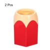 Unique Bargains Plastic Cute Large Capacity Office Home Pencil Holder 2 Pcs - 3 of 4